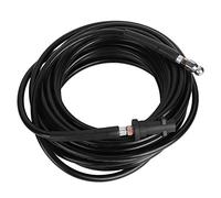 Vvikizy Durable 15m High Pressure Hose with Copper Nozzle, Suitable for K Series, PVC+Braid Steel Wire, 40MPa, Ideal for Car Pipe/Sewer Pipe, 1 X Hose, Practical Tool