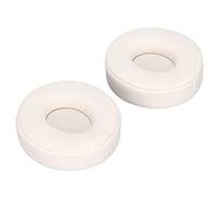 Vvikizy Elastic Ear Pads 2pcs for SoloPro Wireless On Ear Headphones Perfect Replacement Cushions for Comfortable Listening Experience (White)