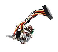 Vvikizy Electric Bass Preamp Circuit, Bass EQ Equalizer Bass Amplifier with Plastic Metal Shell for DIY Musicians and Luthiers