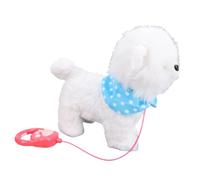 Vvikizy Electric Plush Dog Toy, Interactive Puppy Companion with Tail Wagging Licking Walking Modes and Voice Mimicry, for Toddler Kids Role Play