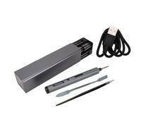 Vvikizy Electric Screw Driver Set, Cordless Digital Display Screw Driver with 3 Torque Gears LED Lights and Rotatable Storage, for Phone Laptop Tablet Repair