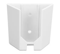 Vvikizy Ethernet Adapter Mount, Space Saving Wall Mount Bracket for Ethernet Adapters with Installation Kit, Made of Premium ABS Material (White)