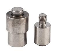 Vvikizy Eyelet Puncher, Grommet Die Mold Manual Installation Tool for Snap Fastener Rivet Eyelet, with 3mm to 20mm Sizes for Luggage Belts Shoes Hats Clothing Electronics (10.0mm)