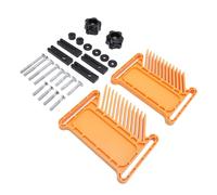Vvikizy Featherboard Safety Control Woodworking Tool for Router Table and Drill Press, High Accuracy ABS Nylon Featherboard Set for Hobbyists and Professionals