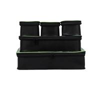 Vvikizy Fishing Tackle Bag Large Capacity Multi-Function Storage for Fishing Camping Boat EVA 5 Units (Five-in-One Set)