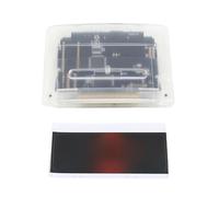 Vvikizy Game Ink Box, 3000 in 1 8GB Memory Card High Speed Multifunctional with Automatic Save Backup, for SNES SFC Gaming Console Japanese European Version (Transparent White)