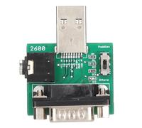 Vvikizy Game IO Board, Individual Control No Latency USB 3.0 Serial Converter for SNAC, with Lag Free Functionality for FPGA 10 Board