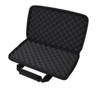 Vvikizy Hard Travel Case for DJ Controller, Double Channel, 15.7 x 9.8 x 3.1in, Black, Portable Carrying Bag, Replacement Storage Tasche, Mezcladores Protection