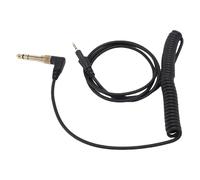 Vvikizy Headphone Cable Replacement for DJ HDJ-CUE1BT HDJ-X5 HDJ-X7 HDJ-S7 with 6.35mm Adapter 3.5mm Plug OFC Wire Tangling Proof Spring Sound Cable