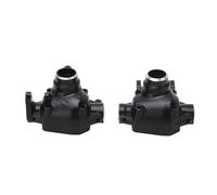Vvikizy High Performance RC Car Rear Axle Center Cover for Axial SCX10 Pro 1/10 RC Crawler, Aluminum Alloy
