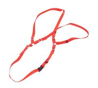 Vvikizy High Strength RC Spare Tire Fixed Strap Kit with Hooks for UDR and Axial 1/10 RC Models (Red)
