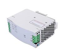 Vvikizy Industrial Rail Power Supply 12V Lightweight and Durable Design with Short Circuit Protection for Automation Systems Aluminum Alloy 55.5 X 125.2 X 100mm