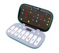 Vvikizy Kids Mini Piano, Portable LED Musical Toy with Interactive Light Sound Modes, Educational Music Keyboard for Children 4 to 6 Years Old (Green)