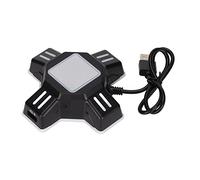 Vvikizy KX Keyboard Mouse Converter, USB Mouse Keyboard Adapter with No Delay for One, Strong Compatibility Plug and Play for TPS RPG RTS Games