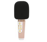 Vvikizy L818 Wireless Bluetooth Microphone Compact Handheld Speaker with Capacitive Pickup for Parties Cars Smartphones (Pink)