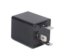 Vvikizy LED Flasher 12V 24V Universal, Normally Open Flash Relay for LED Lights, Decode Fast Flashing with 0.1W-180W