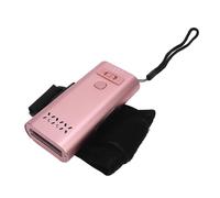 Vvikizy LED Nail Lamp 395nm 6W Gel Curing Light Nail Dryer with 3 Adjustable Brightness 3000mAh Battery for Nails Lash Hair Extensions (Rose Gold)