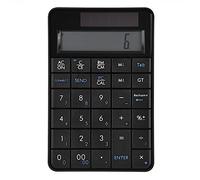 Vvikizy Mini 29 Key Numeric Keyboard, 2 In 1 Number Pad Portable Numeric Keypad Financial Accounting Number Keyboard Calculator with LCD Display Numeric Keyboard for Laptop, PC, Desktop