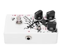 Vvikizy Mini Electric Guitar Distortion Effect Pedal with LED Indicator, Aluminum Alloy Shell, for Guitarists
