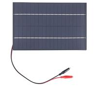 Vvikizy Monocrystalline Silicon Solar Panel Efficient 4.2W 18V Solar Panel Charger for Home Lighting, Scientific Research Projects, Size 20x13cm