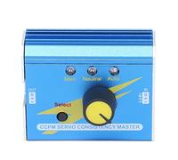 Vvikizy Motor Servo Tester, 3 Modes CCMP Consistency Master Speed | Aluminum Alloy Servo ESC Checker, with Manual Automatic Neutral Modes, for RC Car Boat Helicopter