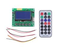 Vvikizy MP3 Decoder Board MP3 BT Decoder Board Module with LCD Lyrics Display for MP3/WMA/WAV Full Decoding ABS Material