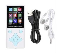 Vvikizy MP3 Player with Bluetooth 4.2, 8GB, Support 32G Memory Card, 7 Button Design, Music Player for Sports, Travel (White)