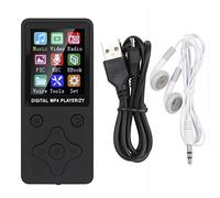 Vvikizy MP3 Player with Bluetooth 4.2, 8GB, Support 32G Memory Card, 7 Button Design, Music Player for Sports, Travel (Black)