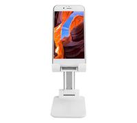 Vvikizy Multi Purpose Portable Phone Holder Easily Folds for Hands-Free Use on Table, Durable Aluminium and ABS, Ideal for Cell Phones, 1 Piece