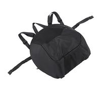 Vvikizy Multifunctional Baby Stroller Pouch Large Space Storage Bag for Outdoor Moms Black Oxford Cloth 1 Unit