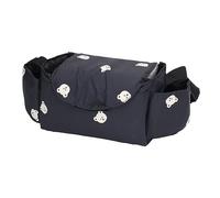 Vvikizy Multipurpose Baby Stroller Travel Bag Large Capacity Organized Storage for Parents on the Go with Premium Fabrics (Black)