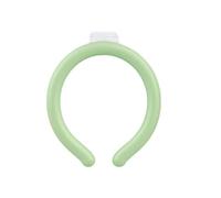 Vvikizy Neck Cooling Tube, Effectively Cool The Carotid Artery for 40 Minutes to 2 Hours, Stable Comfortable Fit with Curved Neck Strap, for Outdoor Sports Hiking Traveling (Green)