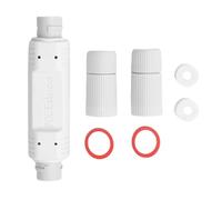 Vvikizy Outdoor POE Extender Water Proof POE Repeater 1000Mbps Long Distance Ethernet Extender with IEEE 802.3af/at Standard Auto Detection for Cameras Doorbells