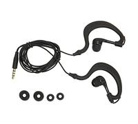 Vvikizy Over Ear Wired Sports Earbuds with Noise Canceling and Design for Active Use Includes Multiple Ear Covers