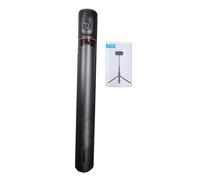 Vvikizy Portable Black Selfie Stick Tripod Stand with Wireless Remote Control, Stable Support for Selfies and Time-lapse Photography