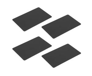 Vvikizy Printable Black NFC Business Card PVC Memory Chip 868 Bytes Compatible with Smartphones 10 Pcs