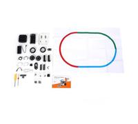 Vvikizy Programmable AI Visually Robot Car Smart AI Robotics Kit with High Performance Visually Module 4 Channel Line Follower for AI Education Beginners
