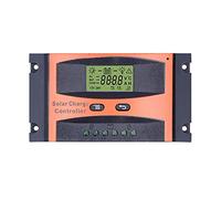 Vvikizy PWM Solar Charge Controller, Efficient LCD Charge Controller for Sustainable Energy Solutions, Compact Size, 12V/24V (10A)