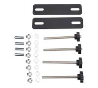 Vvikizy Recovery Board Mounting Kit Heavy Duty Quick Installation Recovery Board Mount Pin for Emergency Situations Metal Universal Traction Mounting Kit