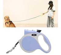Vvikizy Retractable Dog Leash with Automatic Telescoping Design, 16x11x3cm Plastic Leash for Small and Medium Dogs (Blue)