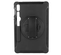 Vvikizy Rugged Tablet Case with Hand Strap Stand for Tab S9 S8 S7 (Black)