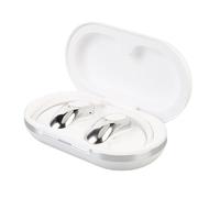 Vvikizy Smart Translation Earbuds, AI Language Translator with Full Color, HiFi Sound Quality, Multi Language, Voice Command, for Business Travel Meeting Learning Entertainment (White)