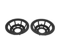 Vvikizy Speaker Basin Stand, 2pcs Cast Aluminum Woofer Frames for Subwoofers PA DJ Speakers, with Outer Diameter 223mm Diagonal Screw Hole 210mm