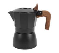 Vvikizy Stovetop Coffee Maker, Vintage Aluminum Alloy 2 Cup Mocha Pot with Double Valves, for Rich Flavor Coffee Brewing in 3-5 Minutes (100ML)