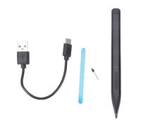 Vvikizy Stylus Pen for Apparent Pro 8 Pro 9 X 10, 4096 Pressure Sensitivity Bluetooth 5.0 with Haptic Feedback, Type-C Charging (Black)