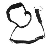 Vvikizy Surf Leash 10ft 7mm High Strength Durable Rope for Small to Medium Waves - Adjustable Paddleboard Leash (Black)