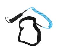 Vvikizy Surf Leash 10ft 7mm High Strength Durable Rope for Small to Medium Waves - Adjustable Paddleboard Leash (Cyan)