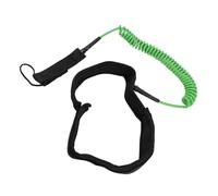 Vvikizy Surf Leash 10ft 7mm High Strength Durable Rope for Small to Medium Waves - Adjustable Paddleboard Leash (Green)