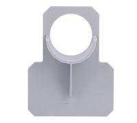 Vvikizy Swimming Pool Pipe Holder, Hose Mount Support with Cable Tie for 30-37mm Hoses (Gray)