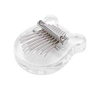Vvikizy Thumb Piano, 8 Keys Kalimba Finger Piano with Musical Scales Engraved Keys and Bear Design, for Beginners and Professionals, Indoor and Outdoor Use